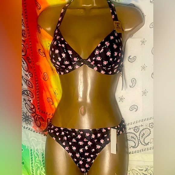 Pink Victoria secret bathing suit size MED - Picture 1 of 3